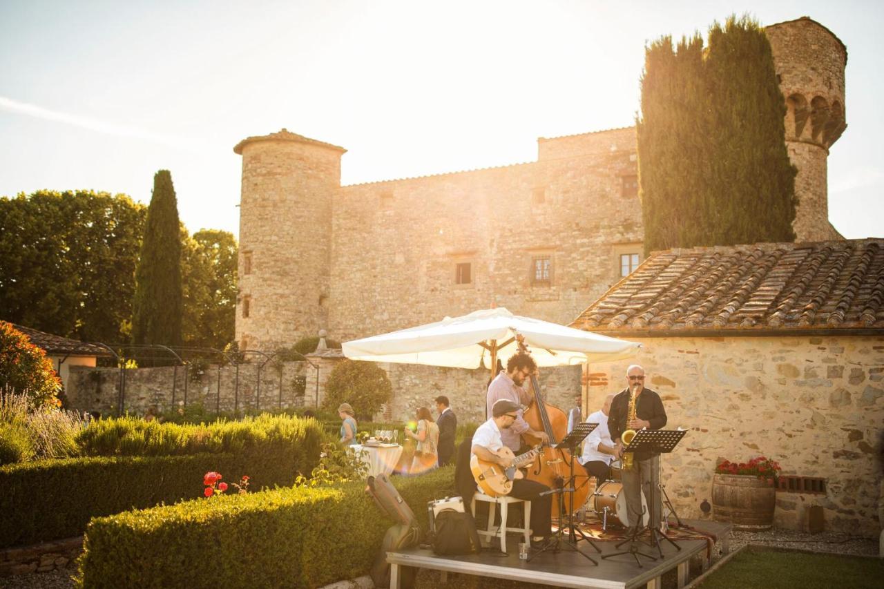 Pensjonat Castello Di Meleto Gaiole in Chianti Zewnętrze zdjęcie