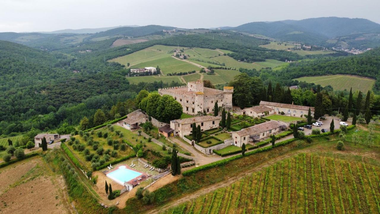 Pensjonat Castello Di Meleto Gaiole in Chianti Zewnętrze zdjęcie