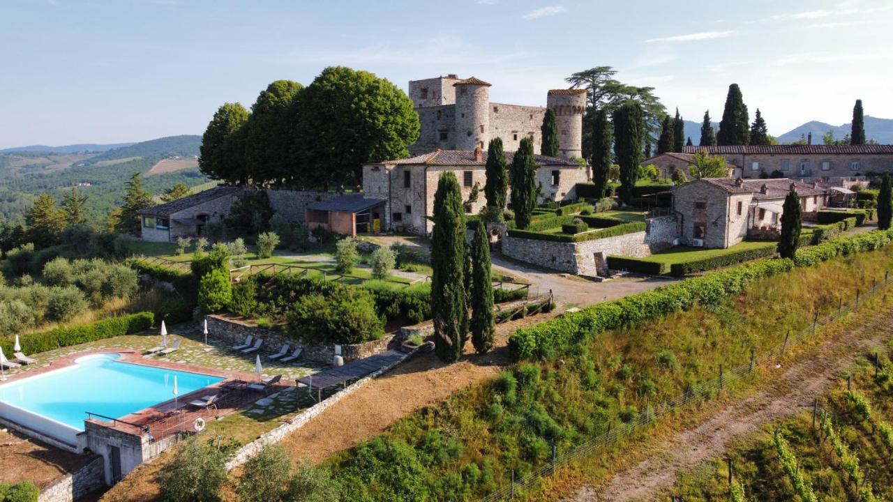 Pensjonat Castello Di Meleto Gaiole in Chianti Zewnętrze zdjęcie