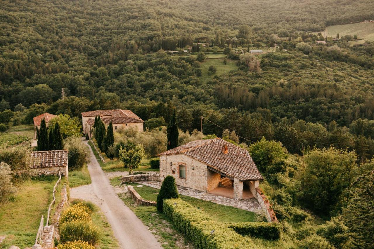 Pensjonat Castello Di Meleto Gaiole in Chianti Zewnętrze zdjęcie