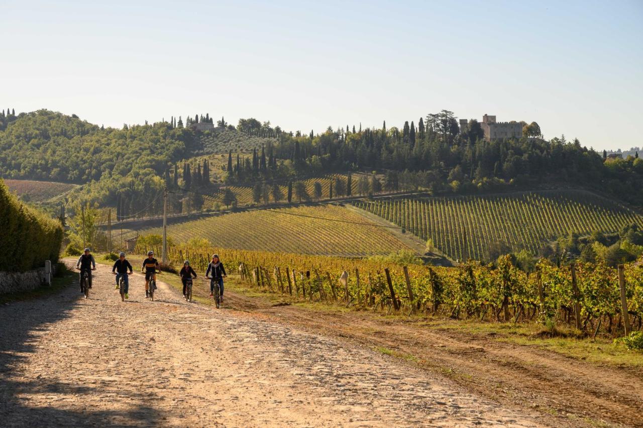 Pensjonat Castello Di Meleto Gaiole in Chianti Zewnętrze zdjęcie