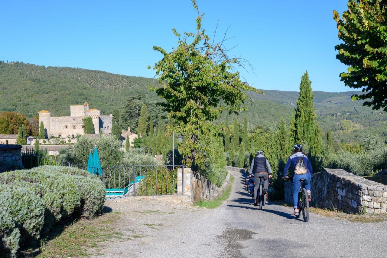 Pensjonat Castello Di Meleto Gaiole in Chianti Zewnętrze zdjęcie