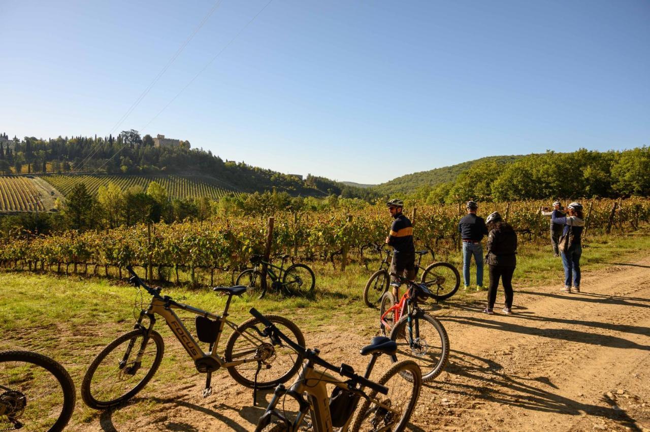 Pensjonat Castello Di Meleto Gaiole in Chianti Zewnętrze zdjęcie